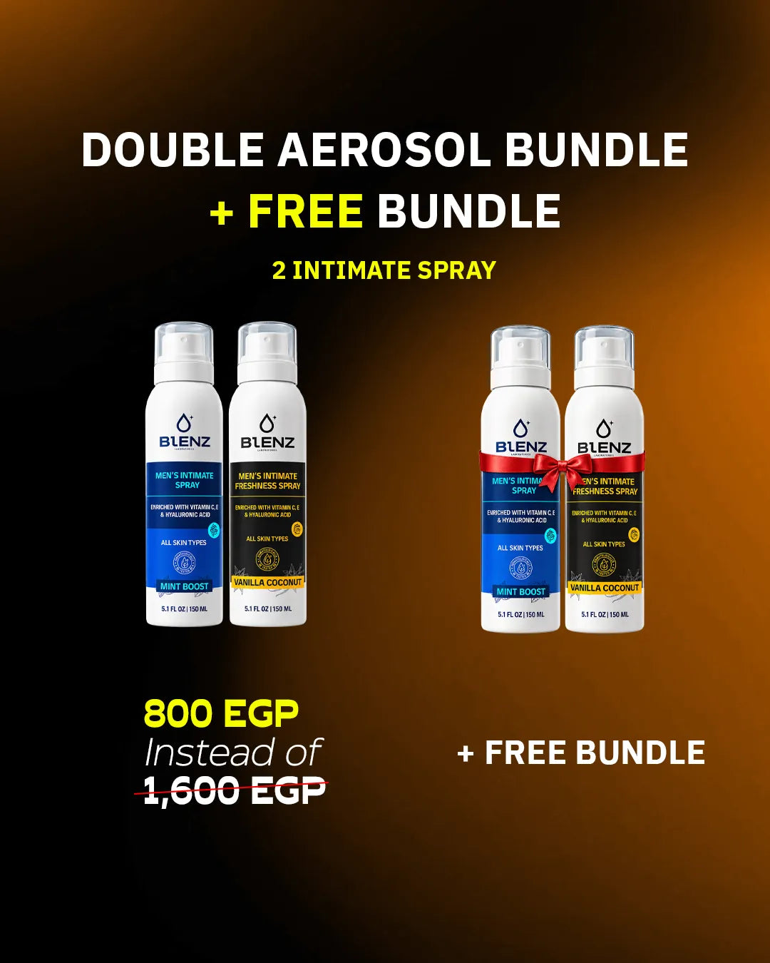 DOUBLE AEROSOL BUNDLE ( 2 Package )