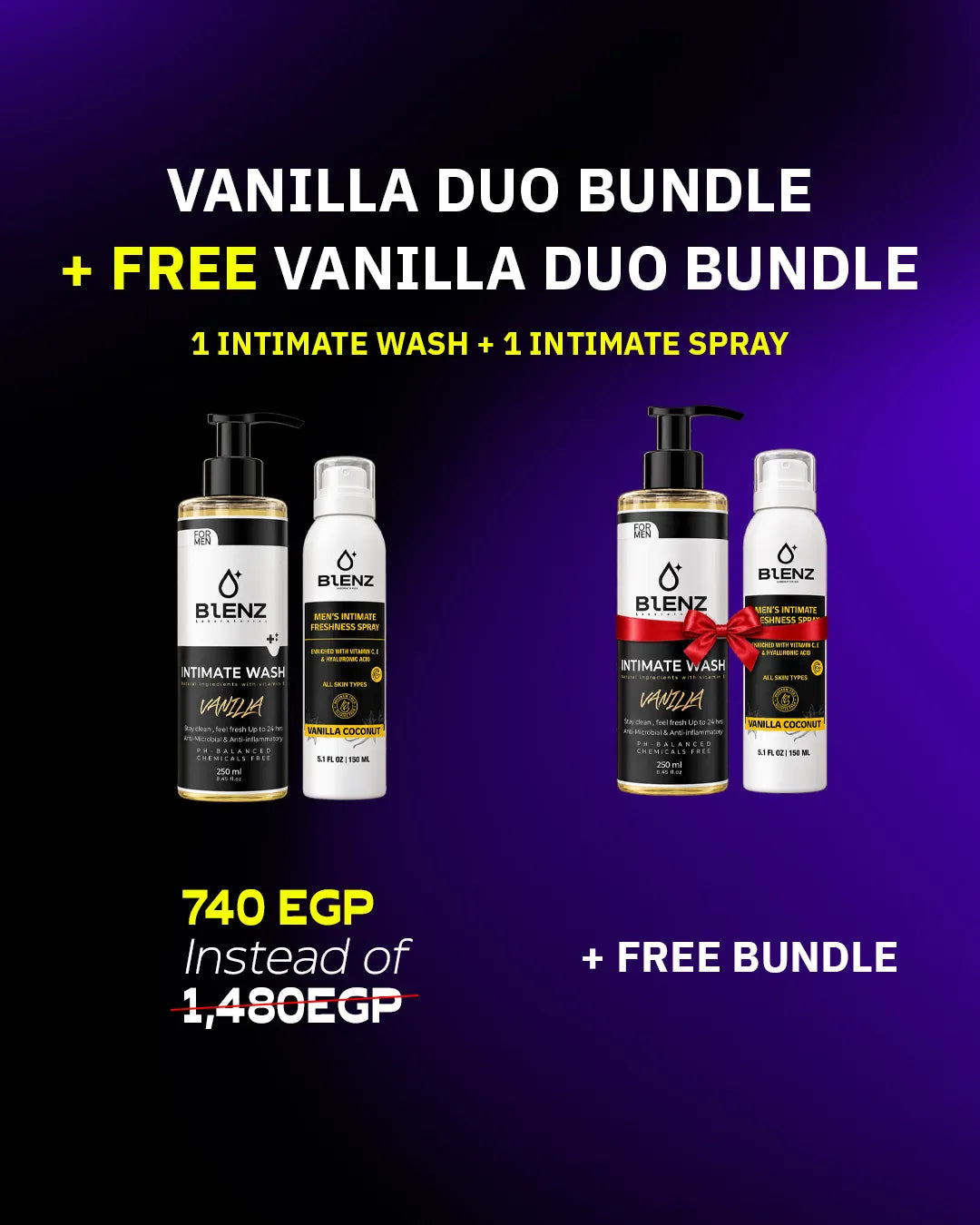 Vanilla DUO Bundle ( 2 Package )