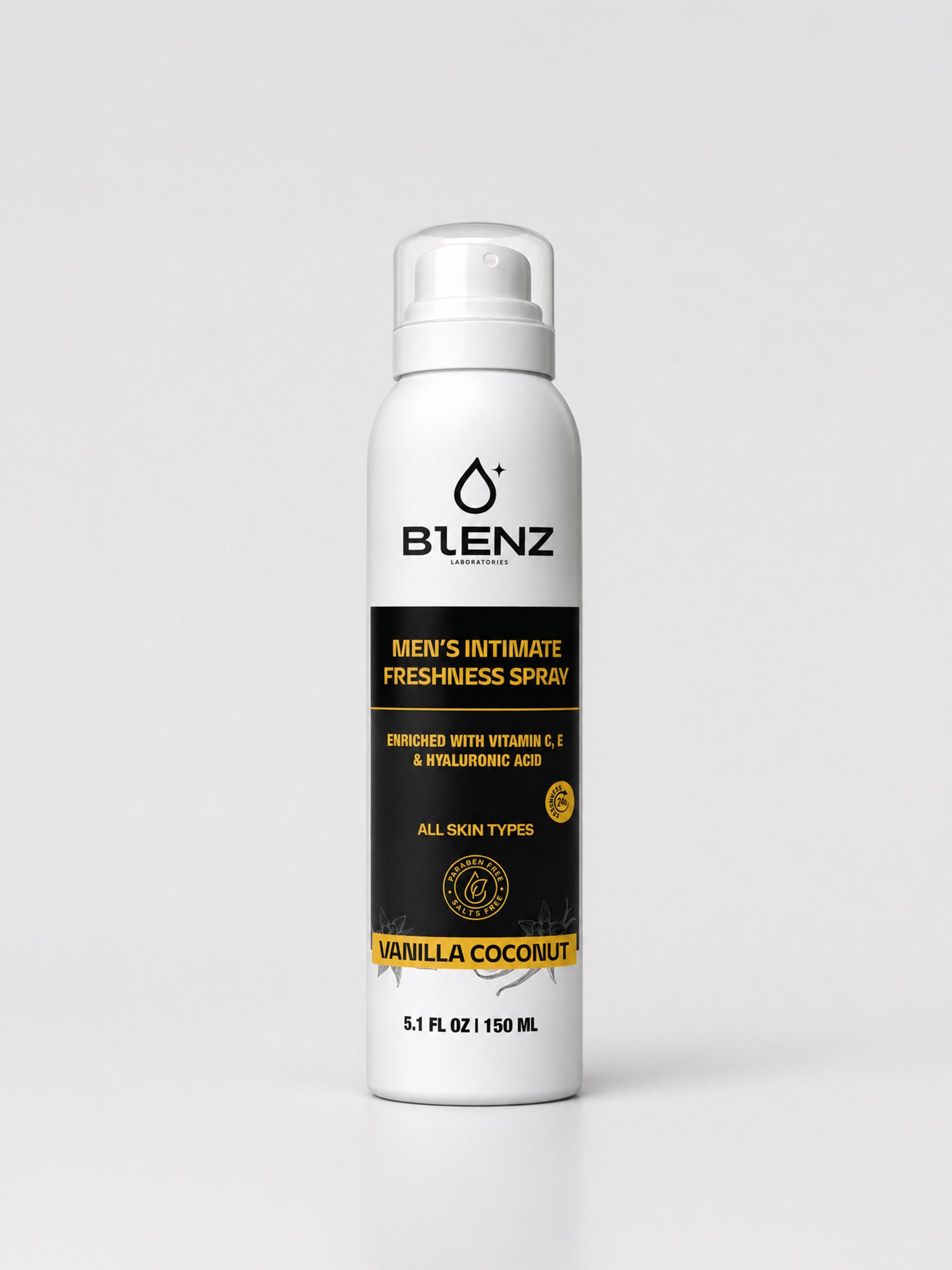 Vanilla Coconut Aerosol Intimate Spray